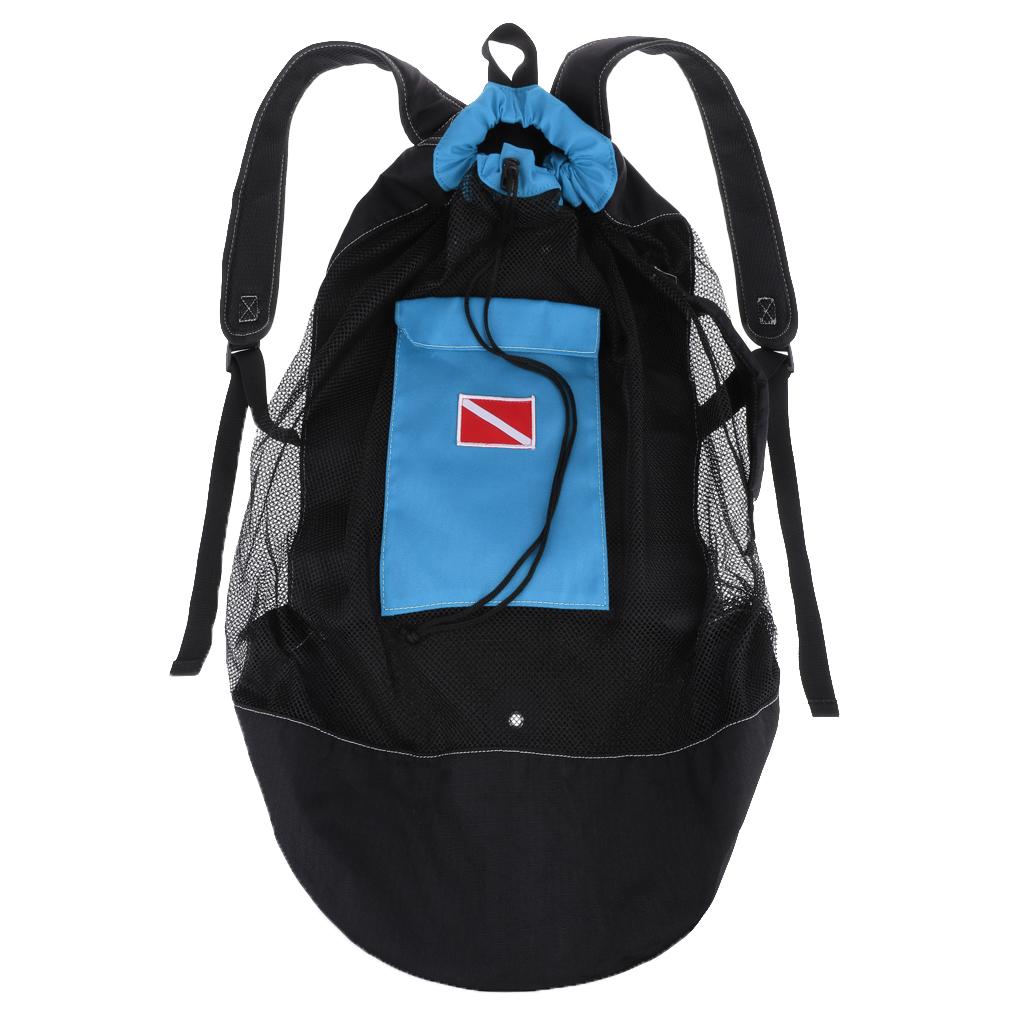 Snorkeling Gear - Сетчатый рюкзак для дайвинга 80 л,