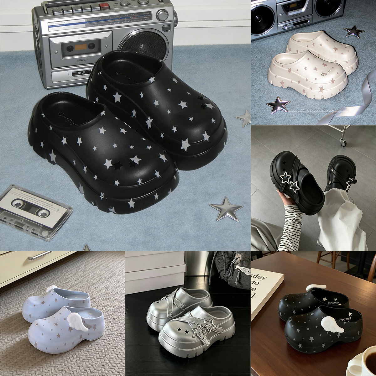 Water Shoes - Новые летние шлепанцы на платформе для