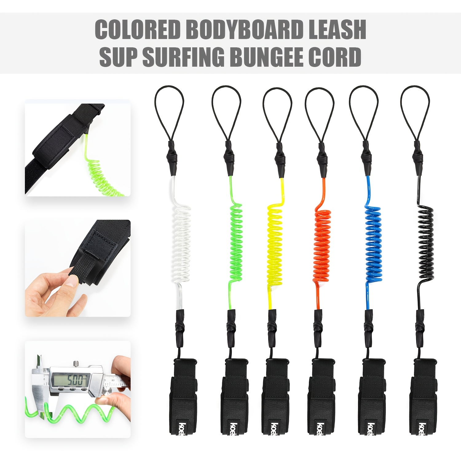 Ремешок для бодиборда KOETSU,  – обзор и цена Surfboard Leash
