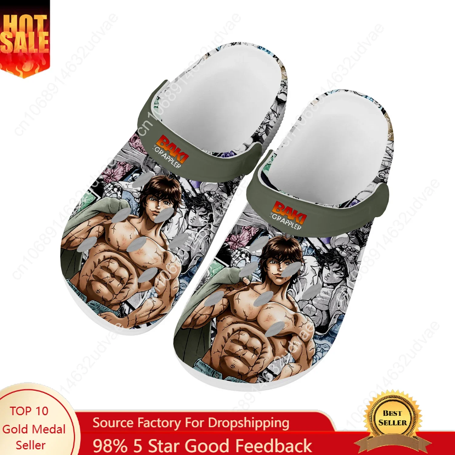 Baki The Grappler Hanma Baki – – обзор и цена Water Shoes