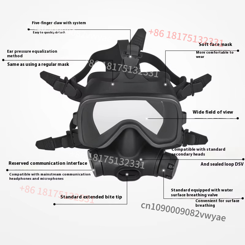 Полная маска для дайвинга, про – обзор и цена Diving Mask