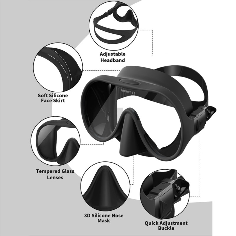 Набор для сноркелинга для взро – обзор и цена Snorkel Set