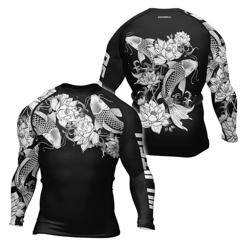 Мужская компрессионная футболк – обзор и цена Rash Guard